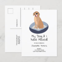 Drôle mignon chien labrador illustration en mouvem