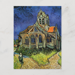 Carte Postale Faire-part Eglise d'Auvers par Vincent van Gogh Mariage