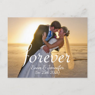 Carte Postale Faire-part Enregistrer la date