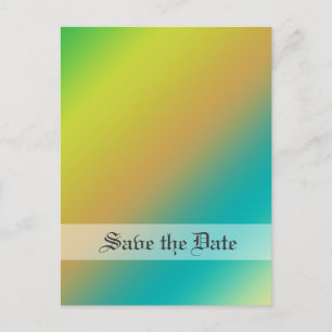 Carte Postale Faire-part enregistrer la date
