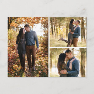 Carte Postale Faire-part Enregistrer La Date Botanique Daisy Floral Photo C