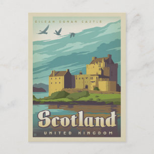 Carte Postale Faire-part Enregistrer la date - Ecosse