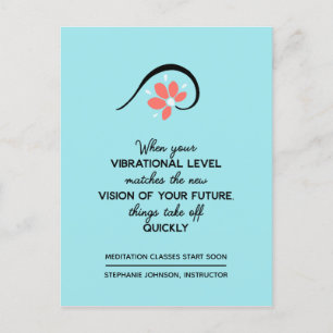 Carte Postale Faire-part Enregistrer la date Motivational Business Faire-pa