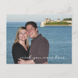 Carte Postale Faire-part Enregistrer la date POSTCARD