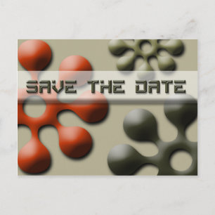 Carte Postale Faire-part Enregistrer L'Invitation De Notification D'Événeme