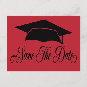 Carte Postale Faire-part Enregistrez la date de la remise des diplômes - Ro