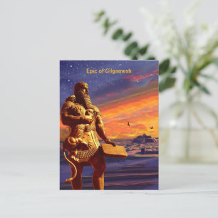 Carte Postale Faire-part Épopée de Gilgamesh