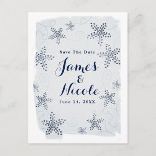 Carte Postale Faire-part Étoile de mer élégante et paillettes de plage Enre