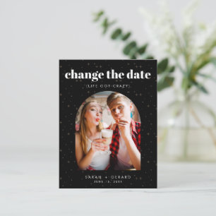 Carte Postale Faire-part Étoiles célestes Photo Modifier la date 