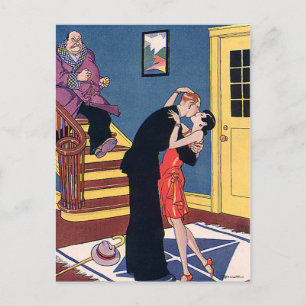 Carte Postale Faire-part Événementiel Enregistrer la Date, Amour et Romance