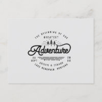 faire part vintage rustique de mariage en forêt