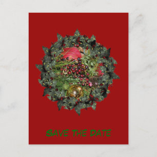 Carte Postale Faire-part Faites gagner les vacances de guirlande de perles