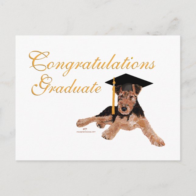 Carte Postale Faire-part Félicitations à vous, diplômé (Devant)
