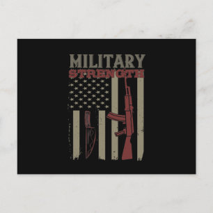 Carte Postale Faire-part Force militaire