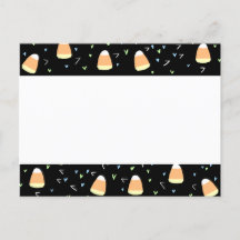 Frontière amusante de maïs de bonbon
