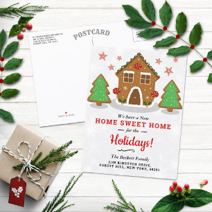 Carte Postale Faire-part Gingerbread House