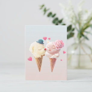Carte Postale Faire-part Ice Cream Love