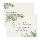 J'ai déménagé Aquarelle Eucalyptus Déménagement