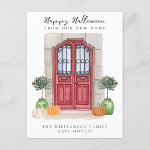 Carte Postale Faire-part Joyeux Halloween que nous avons bougé