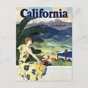 Carte Postale Faire-part La Californie cet été