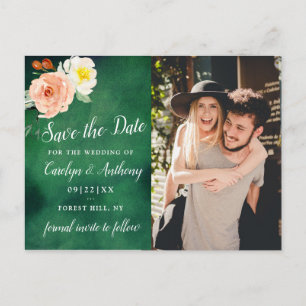 Carte Postale Faire-part La Collection Mariage Romance In Bloom