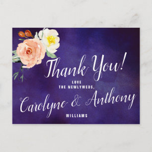 Carte Postale Faire-part La Collection Mariage Romance In Bloom