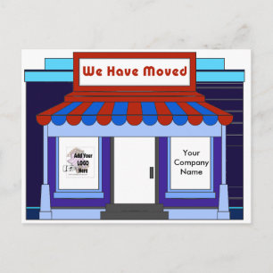 Carte Postale Faire-part La publicité mobile d'affaires favorisant des