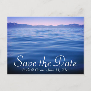 Carte Postale Faire-part Lac Tahoe, retenez la date