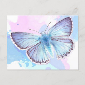 Carte Postale Faire-part L'Art Du Papillon Coloré | Cadeau spécial