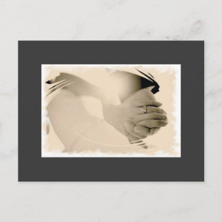 Carte Postale Faire-part le fiançailles