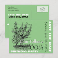 Le jardinier 60e anniversaire fête Enregistrer la 