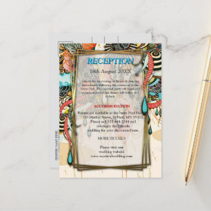 Carte Postale Faire-part Le Langage de la Lumière - Art du Gribouillis