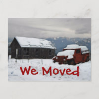 Le vieux camion rouge