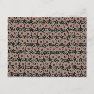 Carte Postale Faire-part Lignes de rennes