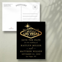 Mariage élégant à Las Vegas, Sauvegarder la date