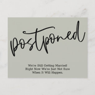 Carte Postale Faire-part Mariage repoussé de la taille simple