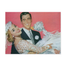 Mariage Vintage Enregistrer la Date ! Heureux Jeun