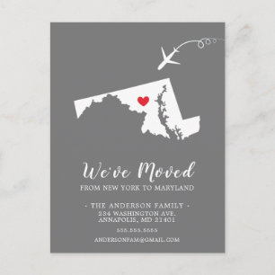 Carte postale Faire-part MARYLAND