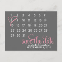 Mettez votre calendrier Mariage à retenir la date
