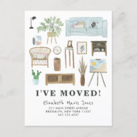 Mignonne J'ai Déplacé Boho Aquarelle Décor Maison 