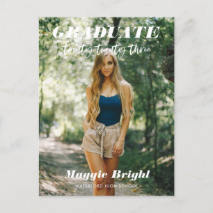 Carte Postale Faire-part moderne scénarisé 2023