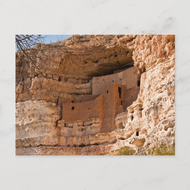 Carte Postale Faire-part Montezuma Château Monument National (Devant)