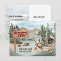 Moving Cute Chihuahua Nouvelle adresse