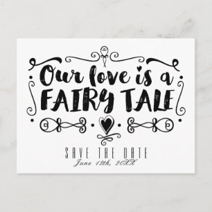 Carte Postale Faire-part NOTRE AMOUR EST UN TALE DE JUSTICE Mariage Enregis
