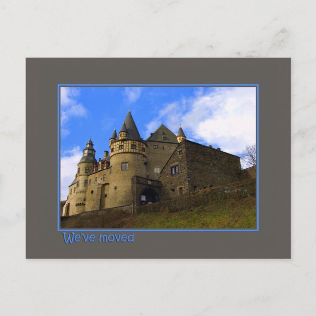 Carte Postale Faire-part Nous avons déménagé (Devant)