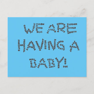 Carte Postale Faire-part Nous avons un bébé