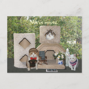 Carte Postale Faire-part Nous sommes passés à une plus grande maison