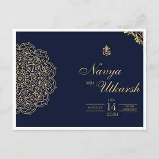 Carte Postale Faire-part Nous sommes ravis de 