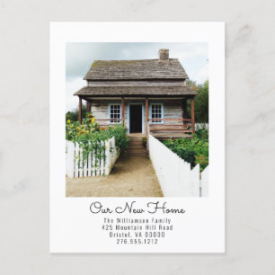 Carte Postale Faire-part Nouveau domicile Changement d'adresse Photo Moving