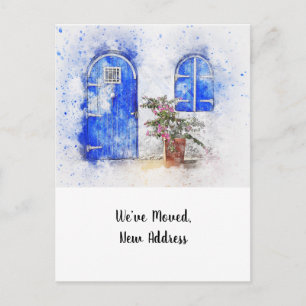 Carte postale Faire-part nouvelle adresse